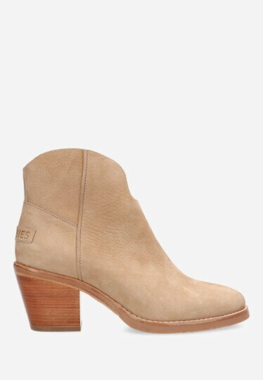 Stiefelette Taupe